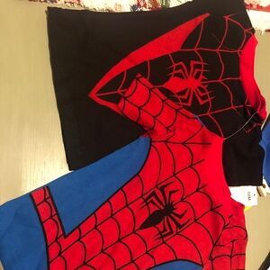 NWT Spider-Man Marvel pajama set 12 mo 2 pairs